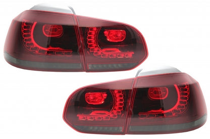 Paraurti posteriore con impianto di scarico adatto per VW Golf 6 VI (2008-2013)