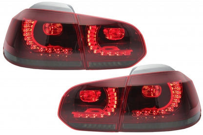Paraurti posteriore con impianto di scarico adatto per VW Golf 6 VI (2008-2013)