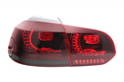 Paraurti posteriore con impianto di scarico adatto per VW Golf 6 VI (2008-2013)