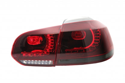 Paraurti posteriore con impianto di scarico adatto per VW Golf 6 VI (2008-2013)