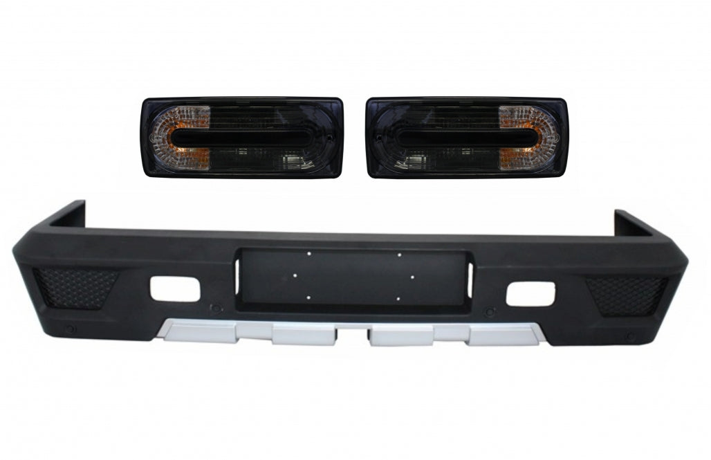 Paraurti posteriore con fanali posteriori Fumè adatto per Mercedes Classe G W463