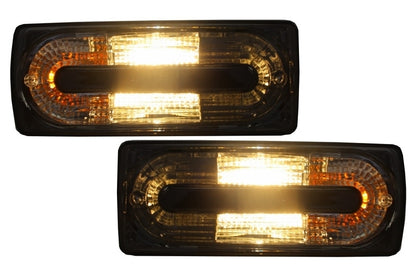 Paraurti posteriore con fanali posteriori Fumè adatto per Mercedes Classe G W463