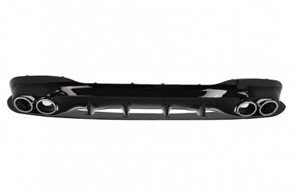 Rear Diffuser and Chrome Exhaust Tips suitable for Mercedes CLA X118 