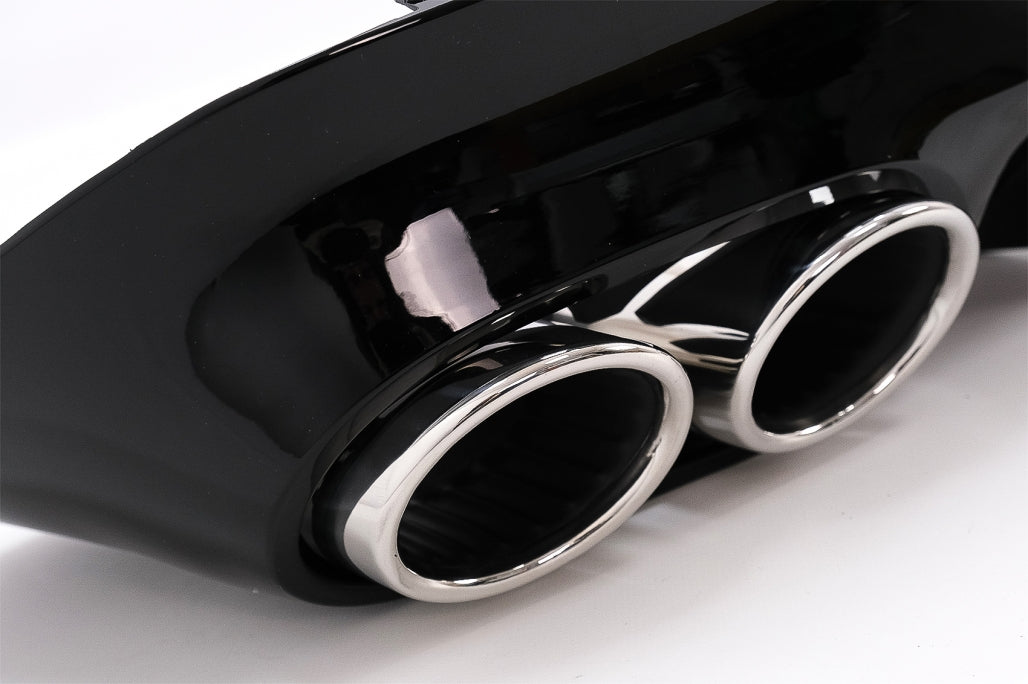 Rear Diffuser and Chrome Exhaust Tips suitable for Mercedes CLA X118 