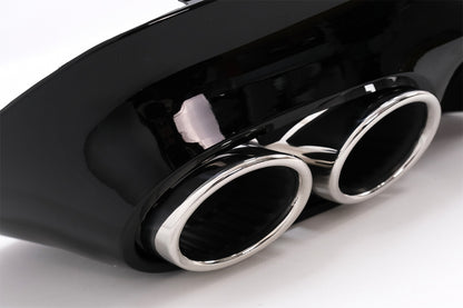 Rear Diffuser and Chrome Exhaust Tips suitable for Mercedes CLA X118 