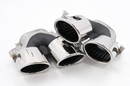 Rear Diffuser and Chrome Exhaust Tips suitable for Mercedes CLA X118 