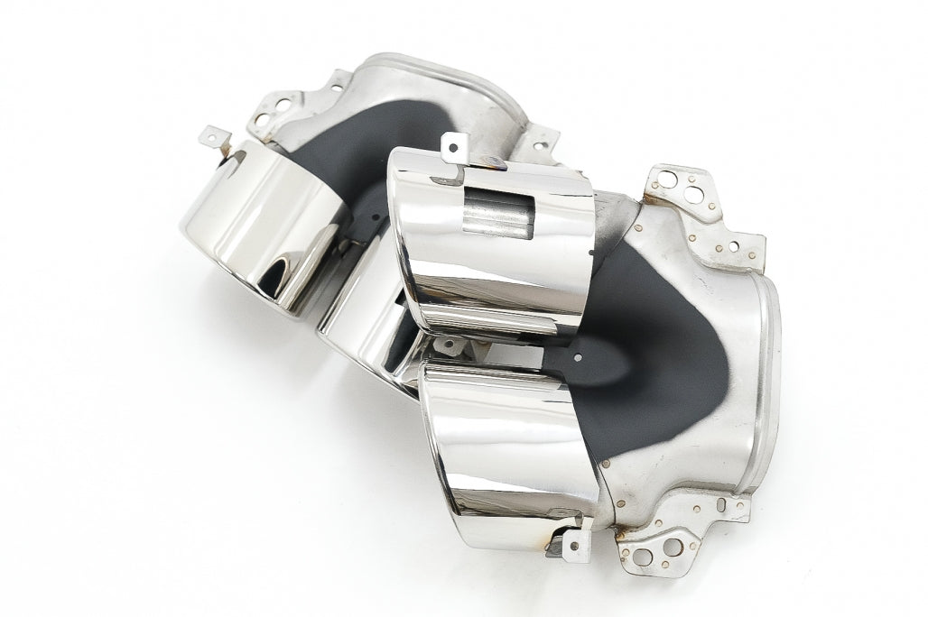 Rear Diffuser and Chrome Exhaust Tips suitable for Mercedes CLA X118 