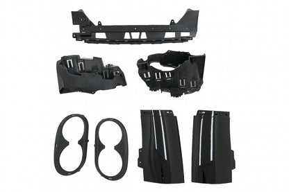 Rear Diffuser and Chrome Exhaust Tips suitable for Mercedes CLA X118 