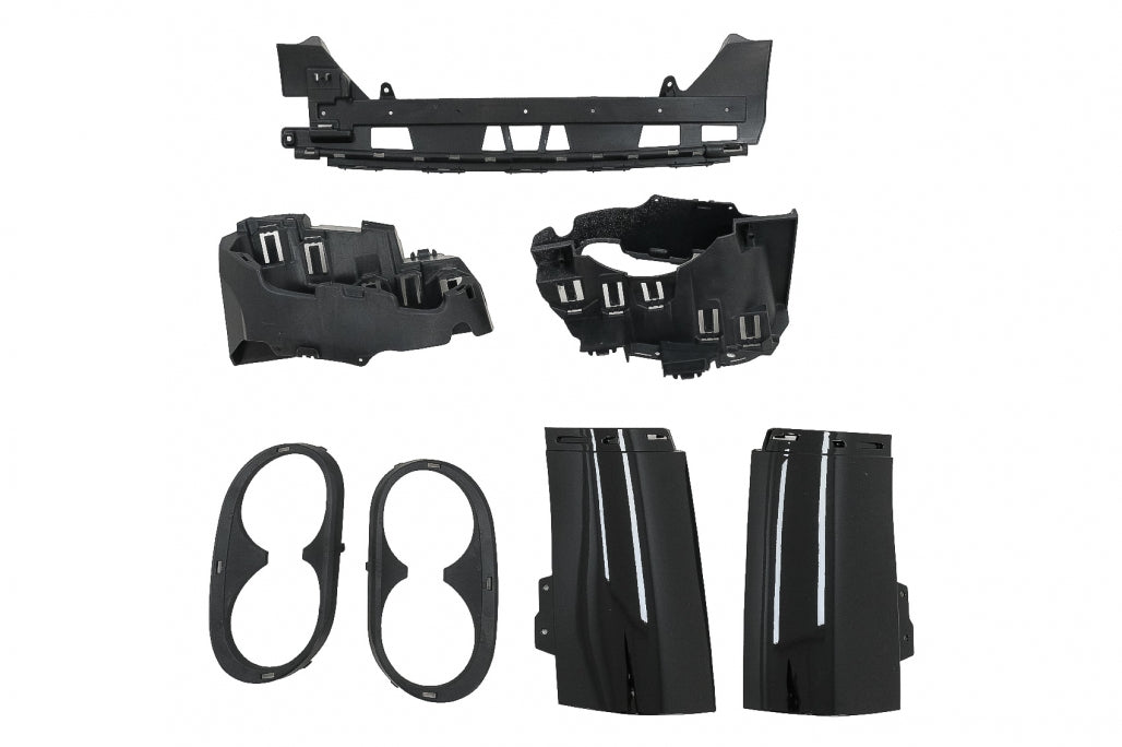 Rear Diffuser and Chrome Exhaust Tips suitable for Mercedes CLA X118 