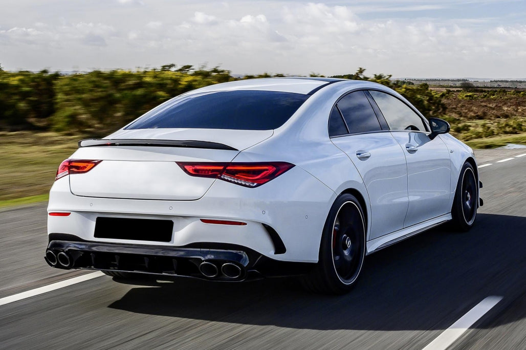 Diffusore Posteriore e Terminali di Scarico adatti per Mercedes CLA X118  2019 -