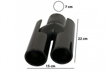 Rear Diffuser suitable for BMW 4 Series F32 Coupe F33 Cabrio F36 Gran Coupe 