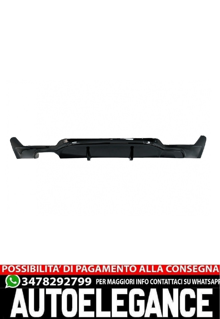 Rear Bumper Diffuser suitable for BMW 4 Series F32 F33 F36 (2013-) Coupe C 