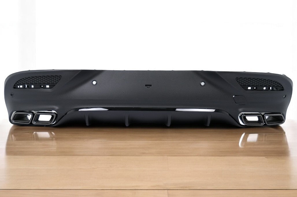 💎DIFFUSER FOR GLE C292 COUPE 2015-2018 AMG LOOK GLE63 BLACK + TERMINALS💎