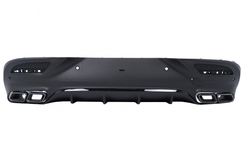 💎DIFFUSER FOR GLE C292 COUPE 2015-2018 AMG LOOK GLE63 BLACK + TERMINALS💎