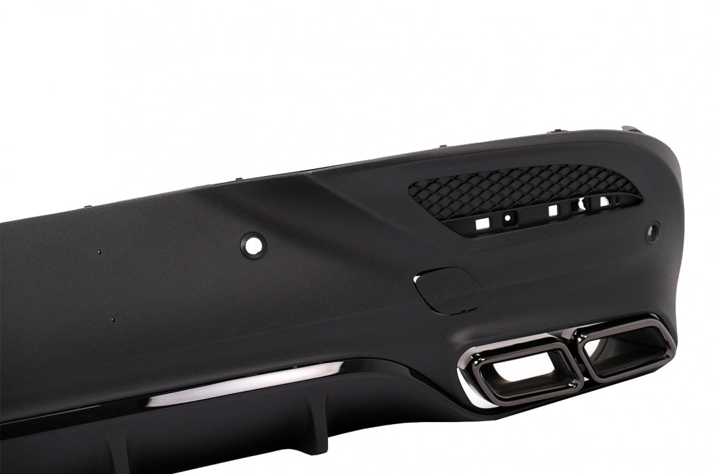 💎DIFFUSER FOR GLE C292 COUPE 2015-2018 AMG LOOK GLE63 BLACK + TERMINALS💎