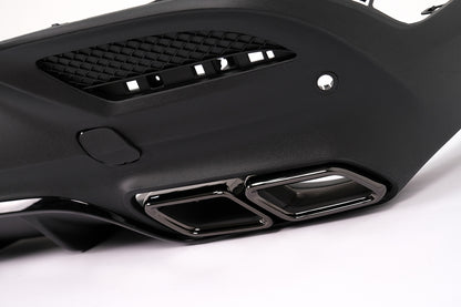💎DIFFUSER FOR GLE C292 COUPE 2015-2018 AMG LOOK GLE63 BLACK + TERMINALS💎