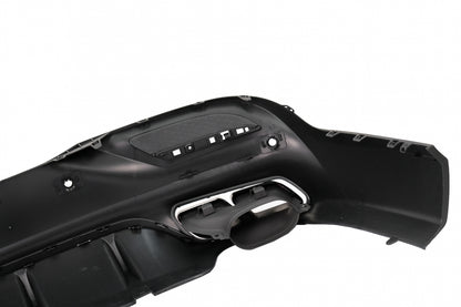 💎DIFFUSER FOR GLE C292 COUPE 2015-2018 AMG LOOK GLE63 BLACK + TERMINALS💎