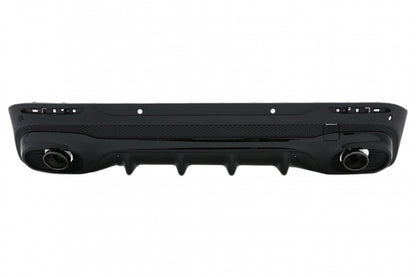 Rear Diffuser with Black Exhaust Tips suitable for Mercedes GLB X247 