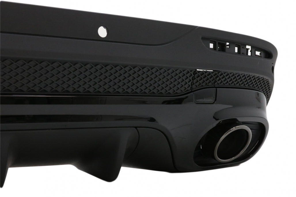 Rear Diffuser with Black Exhaust Tips suitable for Mercedes GLB X247 