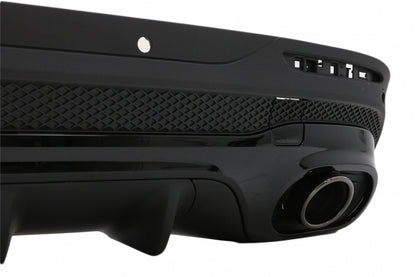 Rear Diffuser with Black Exhaust Tips suitable for Mercedes GLB X247 