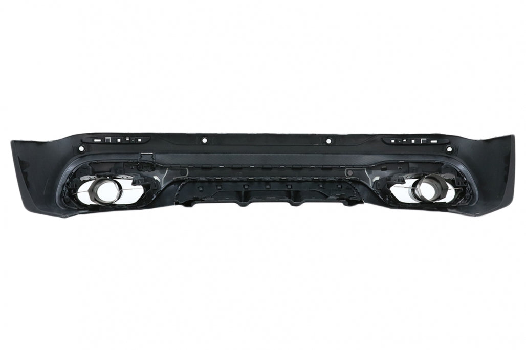 Rear Diffuser with Black Exhaust Tips suitable for Mercedes GLB X247 