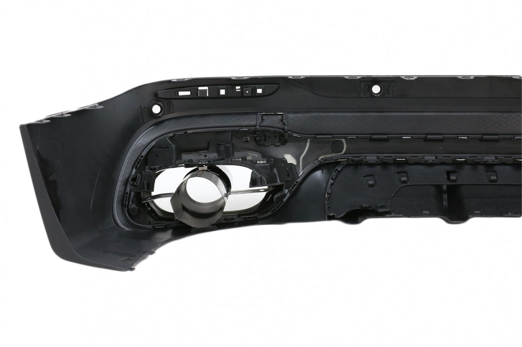 Rear Diffuser with Black Exhaust Tips suitable for Mercedes GLB X247 