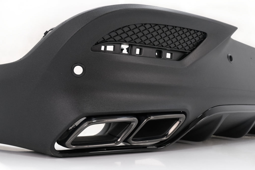 Diffusore Posteriore+Terminale di Scarico per Mercedes GLE Coupe C292  2015-2019