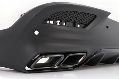 Diffusore Posteriore+Terminale di Scarico per Mercedes GLE Coupe C292  2015-2019