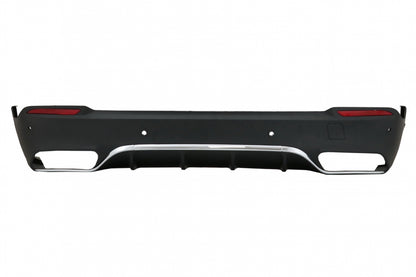 Diffusore Posteriore con Terminali di Scarico adatto per Mercedes GLC X253 SUV (2015-07.2019) equipaggiato Pacchetto Standard