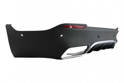 Diffusore Posteriore con Terminali di Scarico adatto per Mercedes GLC X253 SUV (2015-07.2019) equipaggiato Pacchetto Standard