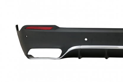 Diffusore Posteriore con Terminali di Scarico adatto per Mercedes GLC X253 SUV (2015-07.2019) equipaggiato Pacchetto Standard