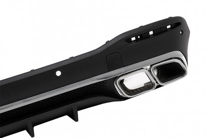 😍Diffusore Posteriore +Terminale di Scarico adatto per Mercedes GLE W167 V167