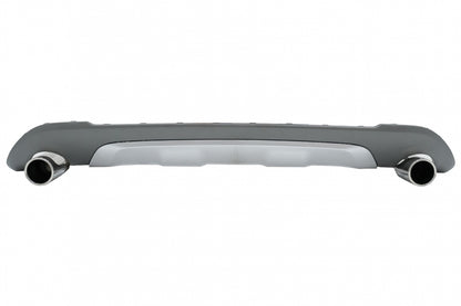 diffusore con terminale di scarico adatto per BMW X1 SUV F48 (dal 06.