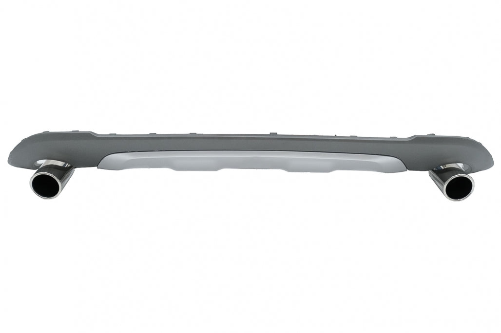 diffusore con terminale di scarico adatto per BMW X1 SUV F48 (dal 06.