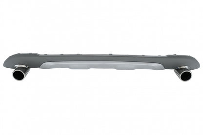 diffusore con terminale di scarico adatto per BMW X1 SUV F48 (dal 06.