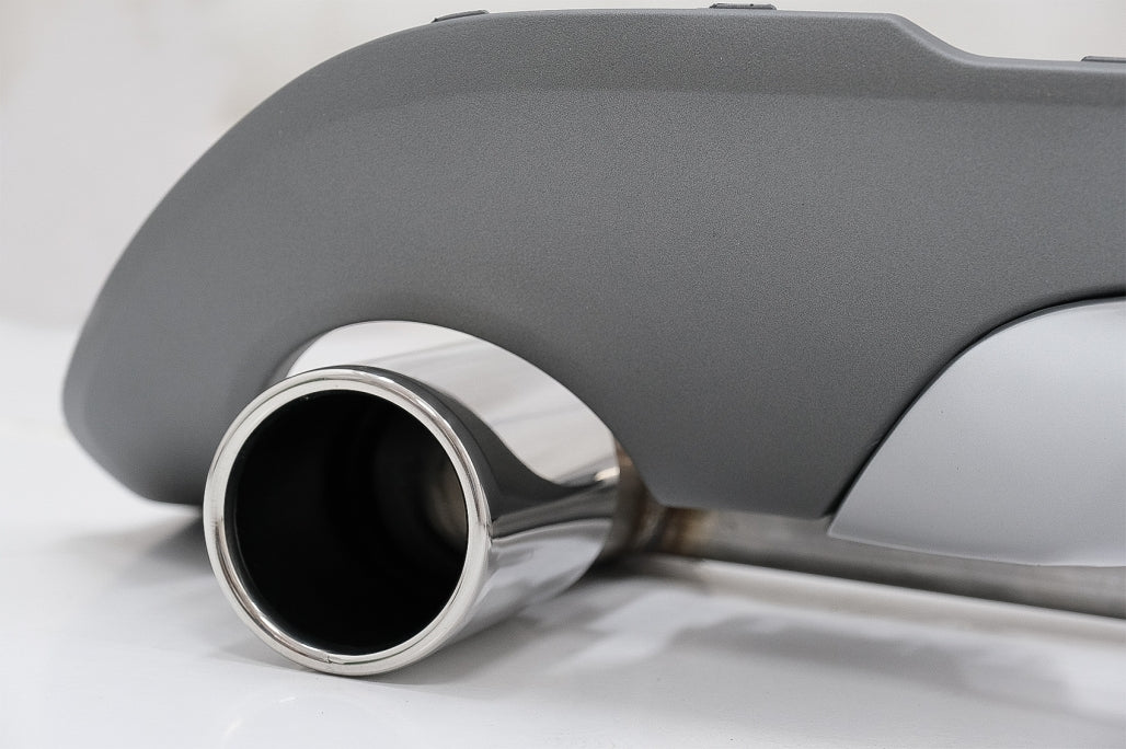 diffusore con terminale di scarico adatto per BMW X1 SUV F48 (dal 06.