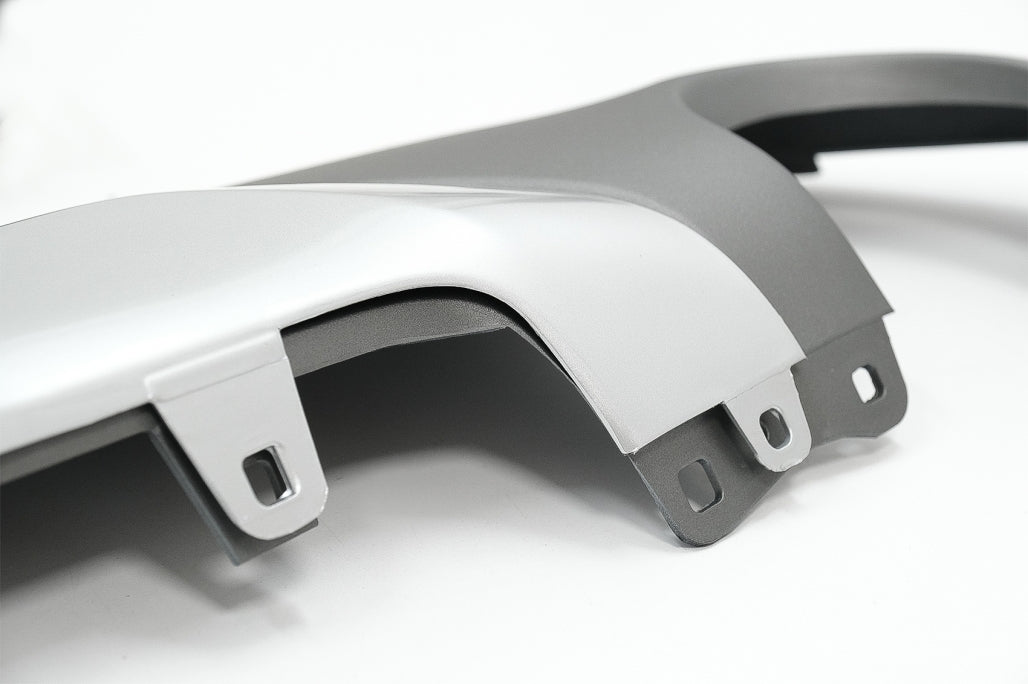 diffusore con terminale di scarico adatto per BMW X1 SUV F48 (dal 06.