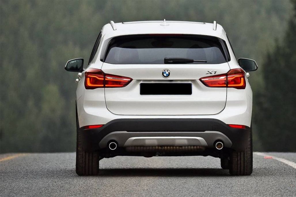 diffusore con terminale di scarico adatto per BMW X1 SUV F48 (dal 06.