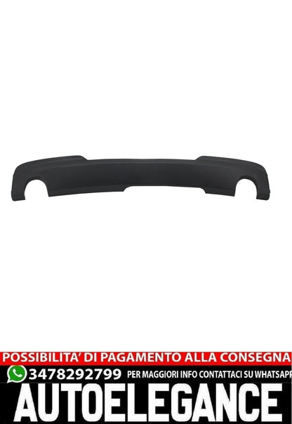 Single Dual Outlet Exhaust Diffuser Fit For BMW 5 Series F10 F11 (201 