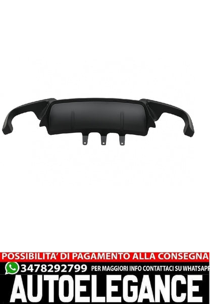 Diffusore d'aria a doppia uscita adatto per BMW Serie 5 F10 F11 (2011-2017) M Design