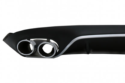 Diffusore Posteriore+Terminali di Scarico per Mercedes Classe E C238A238 2016-19