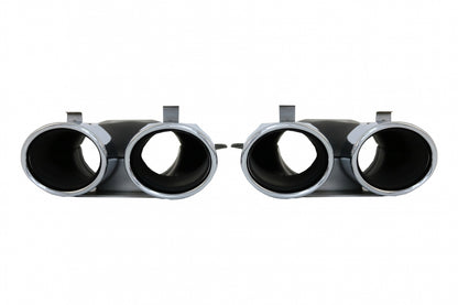 Diffusore Posteriore+Terminali di Scarico per Mercedes Classe E C238A238 2016-19