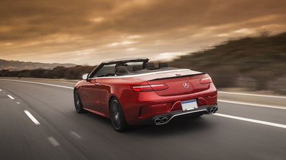 Diffusore Posteriore+Terminali di Scarico per Mercedes Classe E C238A238 2016-19