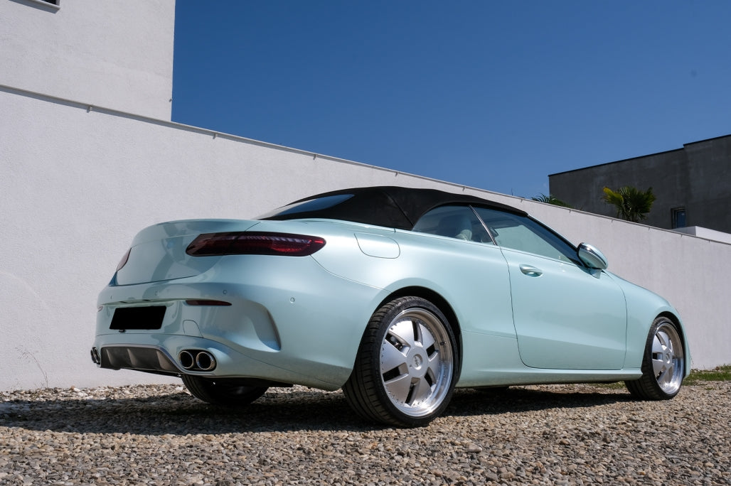 Diffusore Posteriore+Terminali di Scarico per Mercedes Classe E C238A238 2016-19