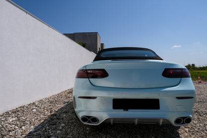 Diffusore Posteriore+Terminali di Scarico per Mercedes Classe E C238A238 2016-19