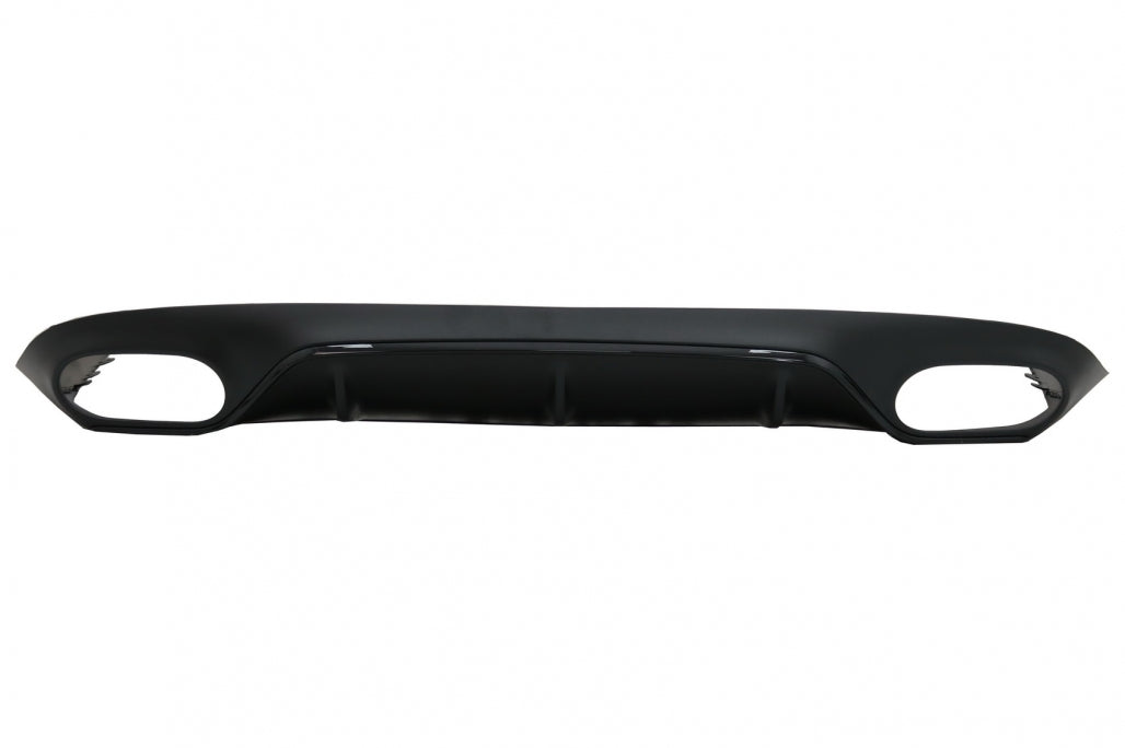 Diffusore Posteriore con Terminali di Scarico adatto per Mercedes Classe E C238 A238 AMG Sport Line Coupé Cabrio (2016-2019) E53 Night Package Design