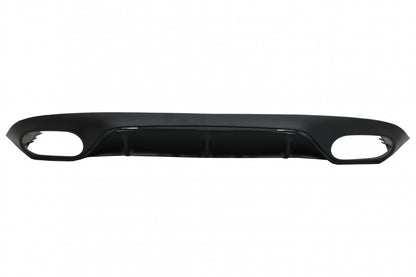 Diffusore Posteriore con Terminali di Scarico adatto per Mercedes Classe E C238 A238 AMG Sport Line Coupé Cabrio (2016-2019) E53 Night Package Design