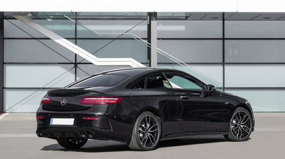 Diffusore Posteriore con Terminali di Scarico adatto per Mercedes Classe E C238 A238 AMG Sport Line Coupé Cabrio (2016-2019) E53 Night Package Design