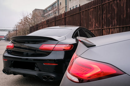 Diffusore Posteriore con Terminali di Scarico adatto per Mercedes Classe E C238 A238 AMG Sport Line Coupé Cabrio (2016-2019) E53 Night Package Design