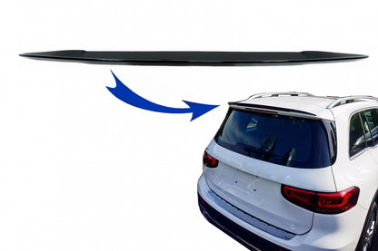 Trunk Lid Spoiler Fit For Mercedes GLB X247 2019+ Piano Black 
